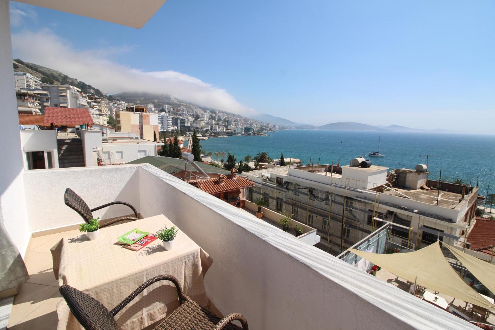 July Seaview Apartments Sarande Exterior photo